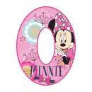 Minnie Mouse Number 0 Edible Icing Image